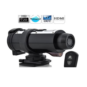 HD 720P Waterproof Sport Helmet Action Camera Cam DVR