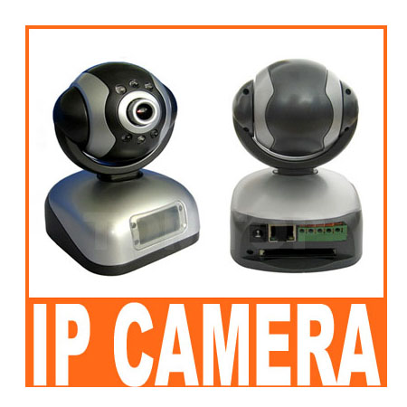High and clear,CCD IP CAMERA build-in Video Server Pan