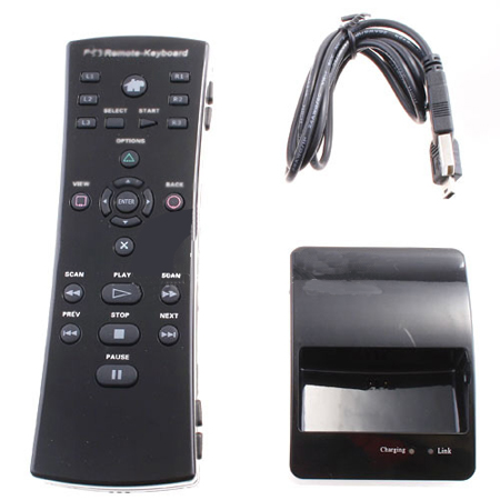 3 in 1 Wireless Remote Controller Keyboard for PS3 F899
