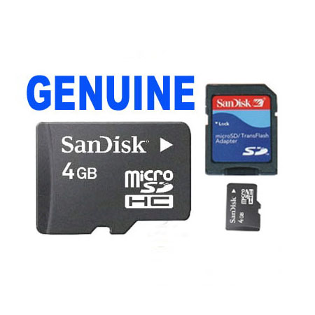 Free shipping Sandisk 4GB MicroSD TF Memory Flash Card SDHC For Mobile Cell Phone Nokia