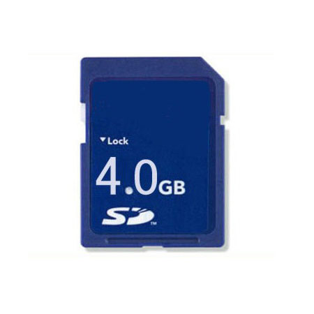 Free shipping 4GB SD SECURE DIGITAL FLASH MEMORY CARD