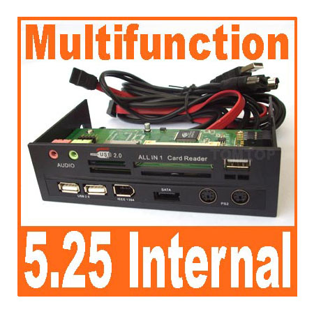5.25" Internal Card Reader+USB HUB+6.1ch Audio+1394 por