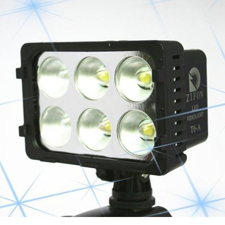Super Power T6A LED Video Light for   Camera DV Camcorder