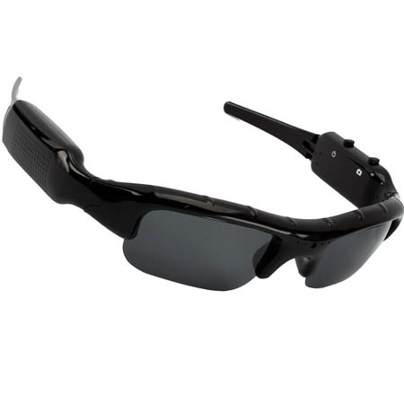 SunGlasses Ski Mini DVR Video Camera Glasses Security Action (No SPY Hidden !)
