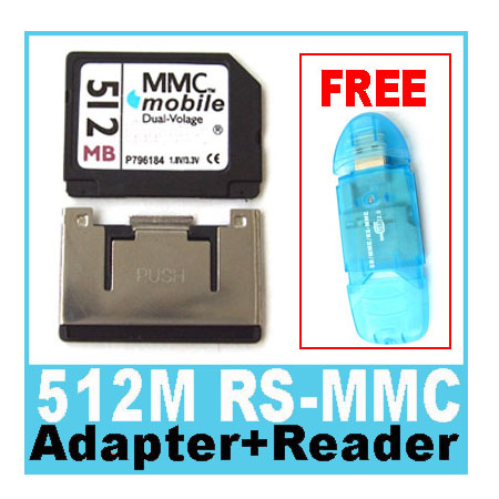 512MB DV RS MMC MEMORY CARD RS-MMC For 

Nokia 6680 N70
