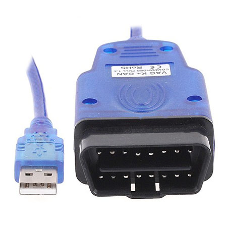 OBDII OBD2 VAG K + CAN 1.4 Car USB Diagnostic Scanner