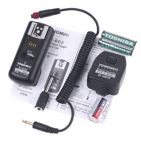 Wireless Remote Flash Trigger RF-602 2.4GHz for Canon