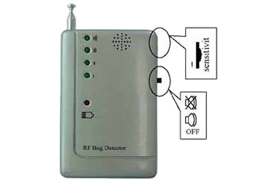 GSM AUDIO BUG RF SIGNAL DETECTOR WIRELESS CAMERA FINDER