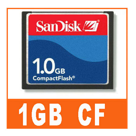 NEW SanDisk 1GB 

COMPACT FLASH CF MEMORY CARD 1G