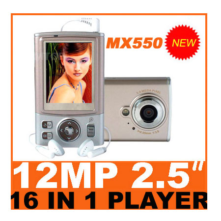 16 in 1 MEGXON MX550 

digital camera with MP3 MP4 Player