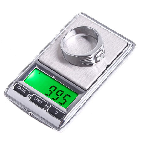 0.01g x 100g Mini Digital Jewelry Pocket Scale Gram Precise Weighing LCD display