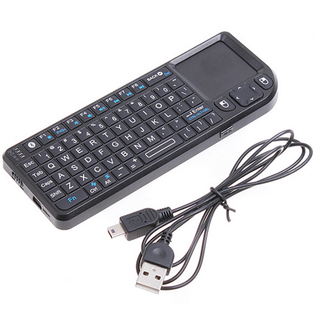 Rii Mini Wireless Bluetooth 

Keyboard Mouse Touchpad Presenter For New iPad 3