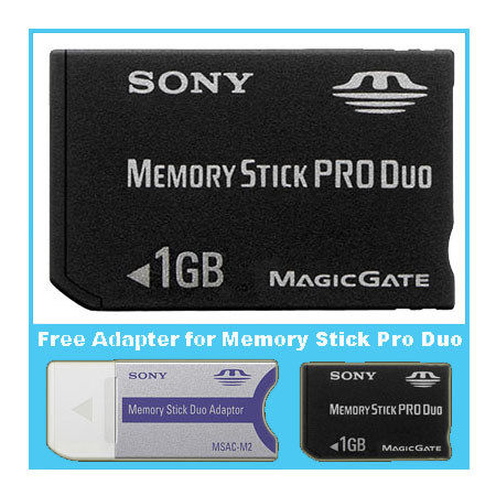 SONY 1GB Memory Stick Pro Duo MS Card For PSP 1G 1 GB