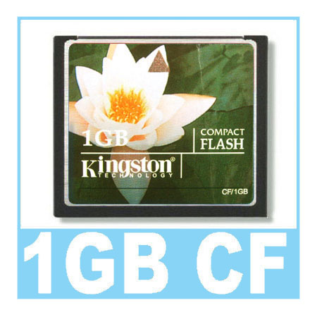 NEW Kingston 1GB COMPACT FLASH CF MEMORY CARD 1G