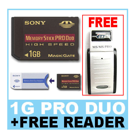 SONY 1GB MEMORY STICK PRO DUO For K750i