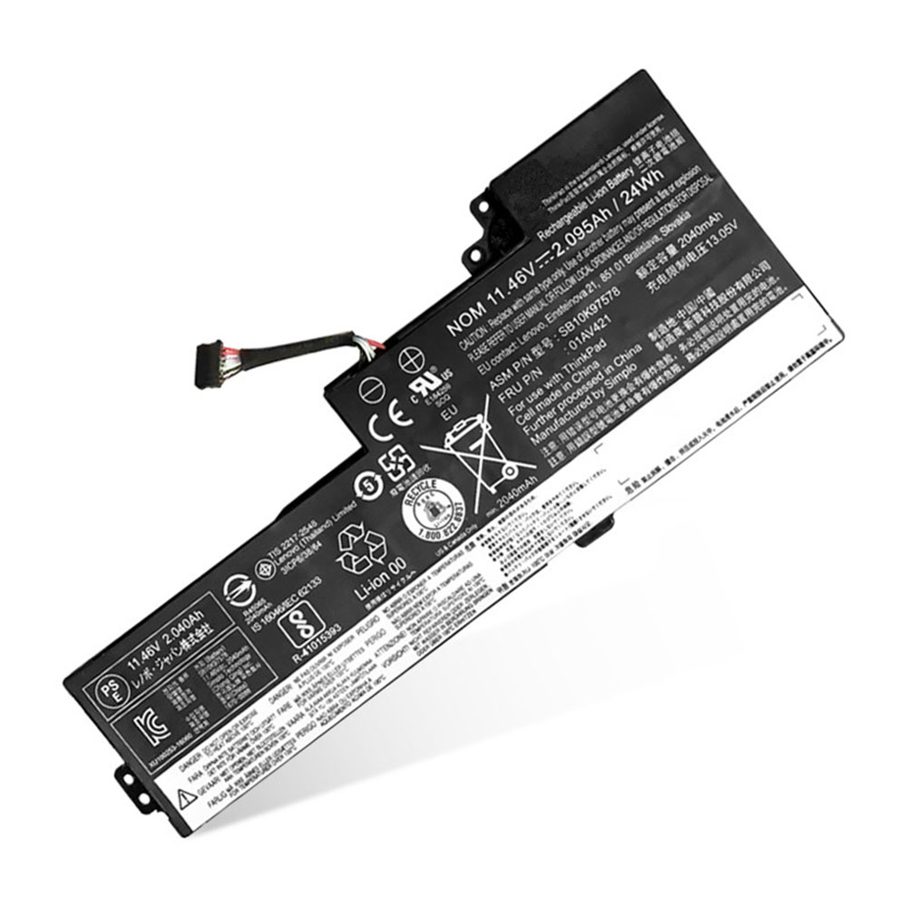  2080mAh/24Wh 11.55V batterie