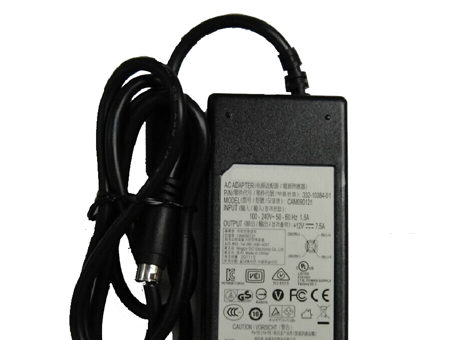 C AC 100-240V, 50-60Hz DC 12V 7.5A 90W adapter