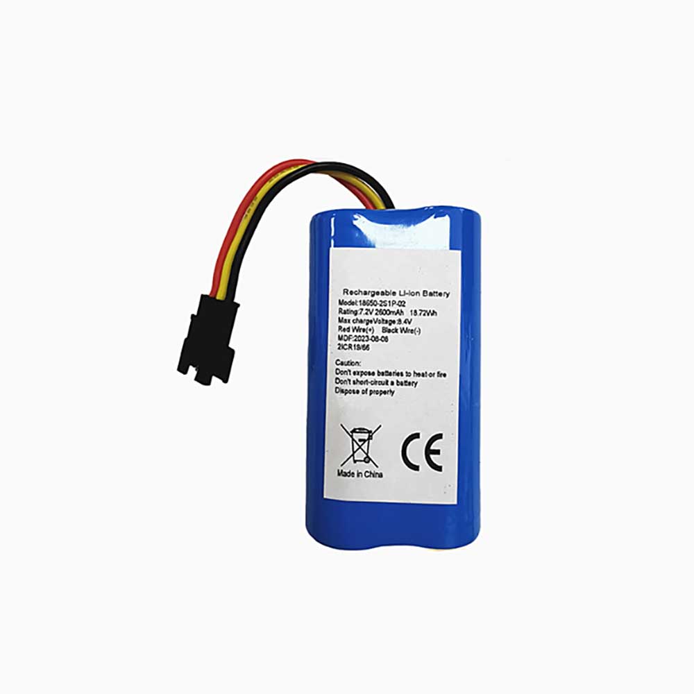 18650-2S1P 2600mAh 7.2V batterie
