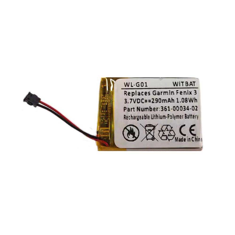 C 290mAh 3.7V batterie