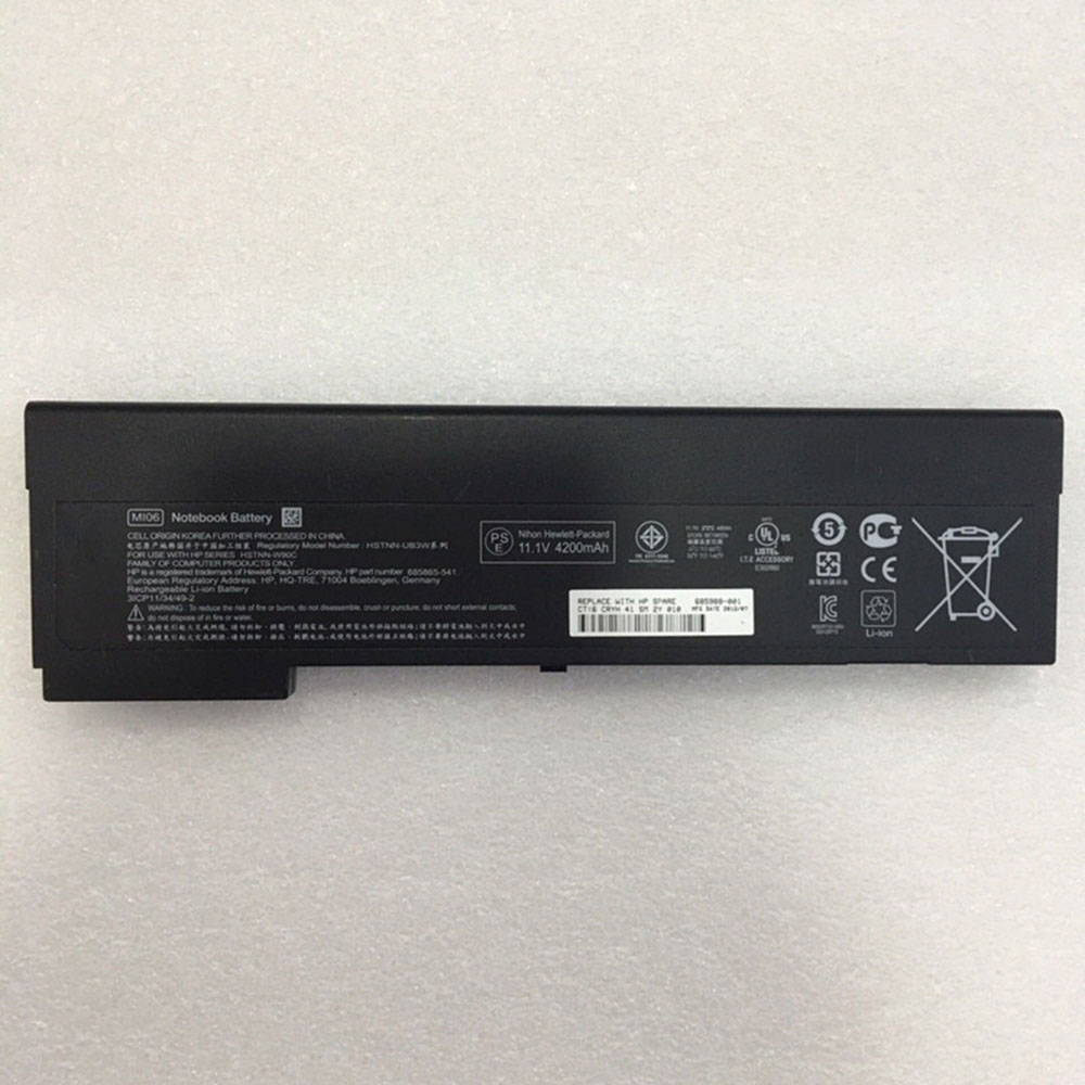 HP 44Wh 11.1V/10.8V (Not compatible 14.8V 30wh) batterie