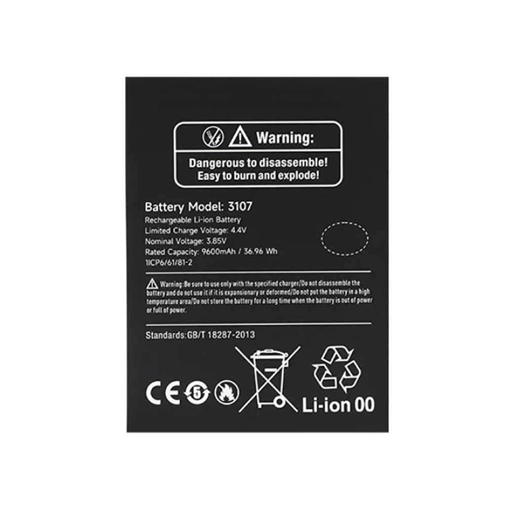 Ulefone 9600mAh/36.96Wh 3.85V batterie