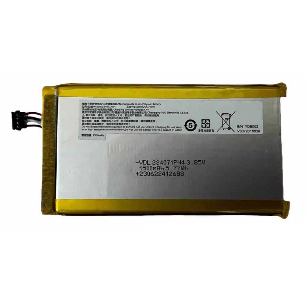A 1500mAh 3.85V batterie