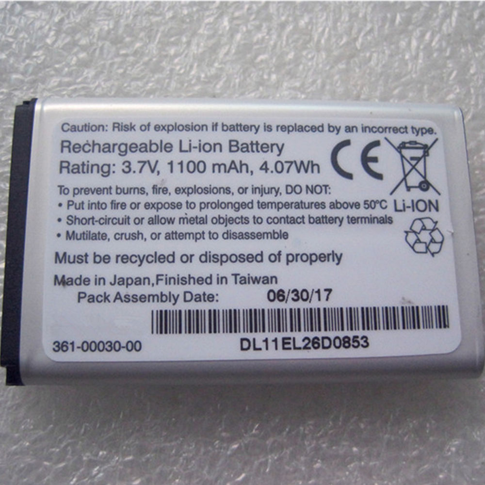 A 1100mAh/4.07WH 3.7V batterie