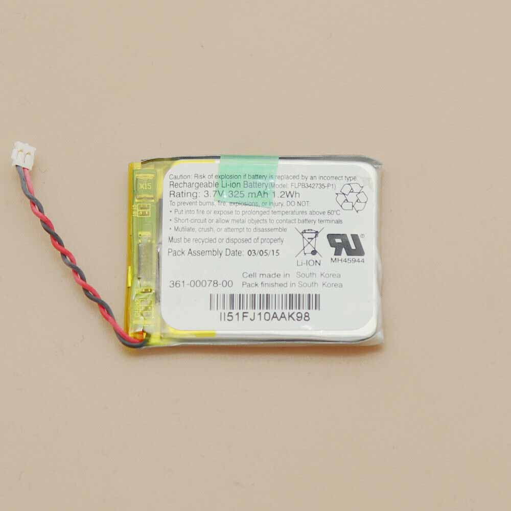 A 325mAH/1.2Wh 3.7V batterie