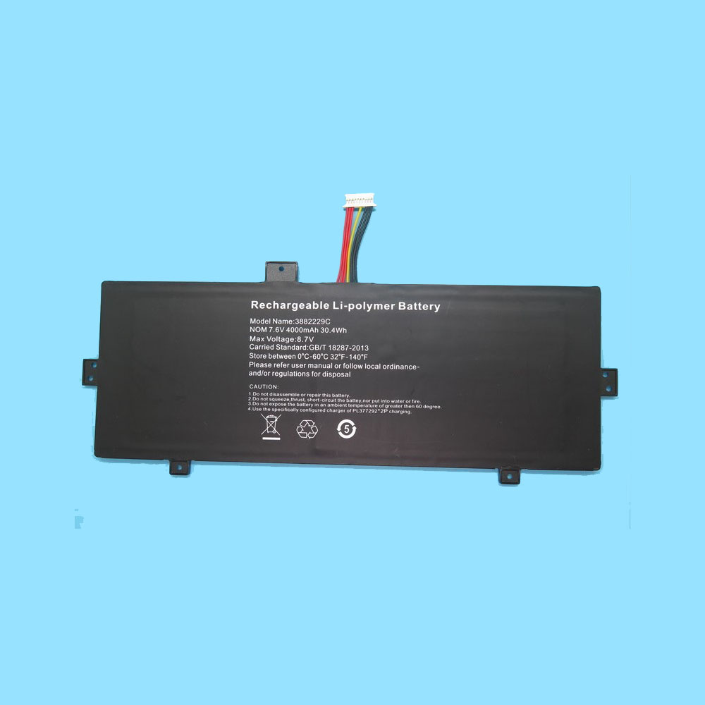 D 4000mAh/30.4WH 7.6V/8.7V batterie