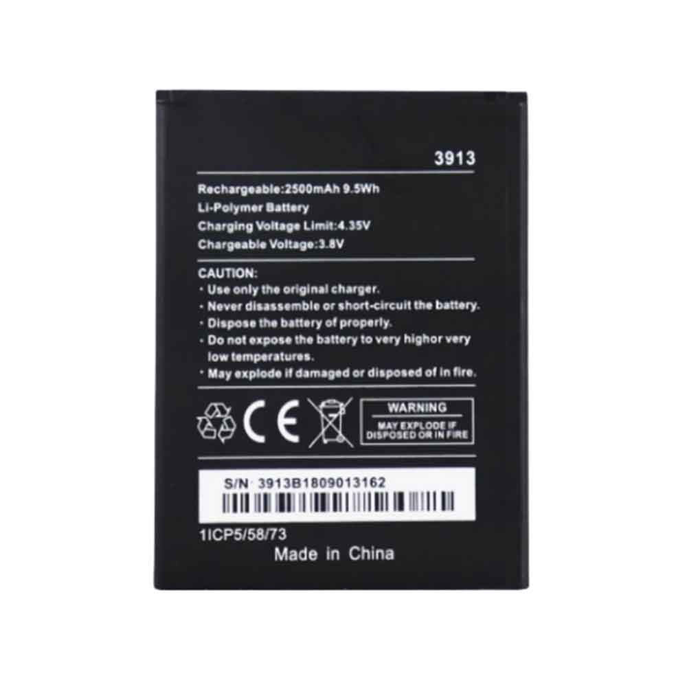 3913 2500mAh 3.8V batterie