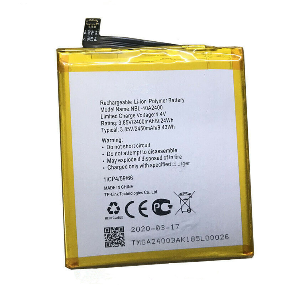 K 2400mAh/9.24WH 3.85V/4.4V batterie