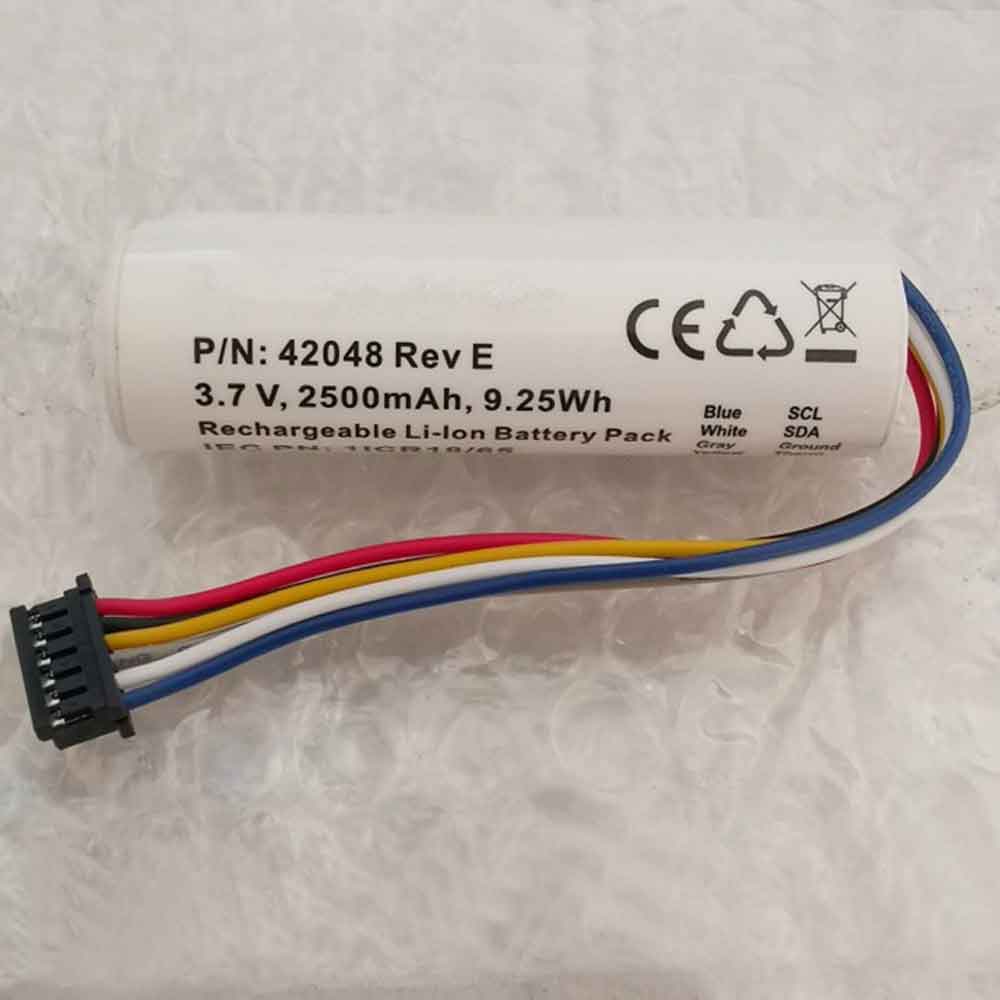 4 2500mAh 3.7V batterie