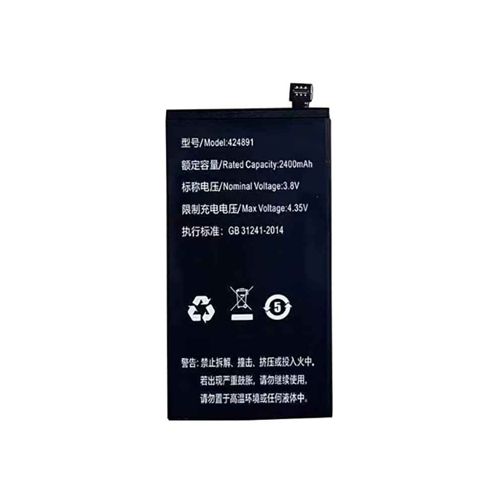  2400mAh 3.8V batterie