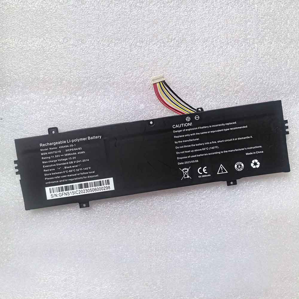 456484-3S-1 Batterie ordinateur portable