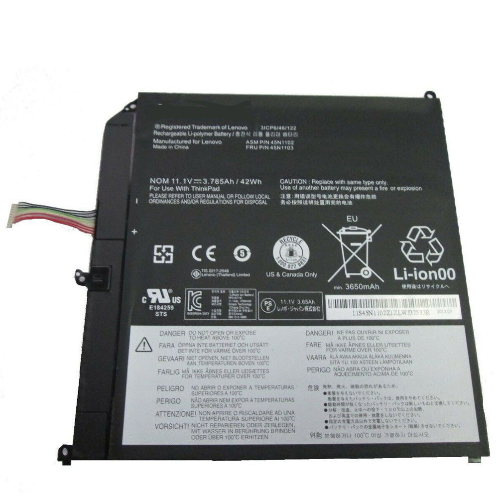 Lenovo 3785mAh/42WH 11.1V batterie