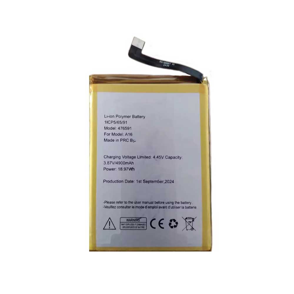 for 4900mAh 3.87V batterie