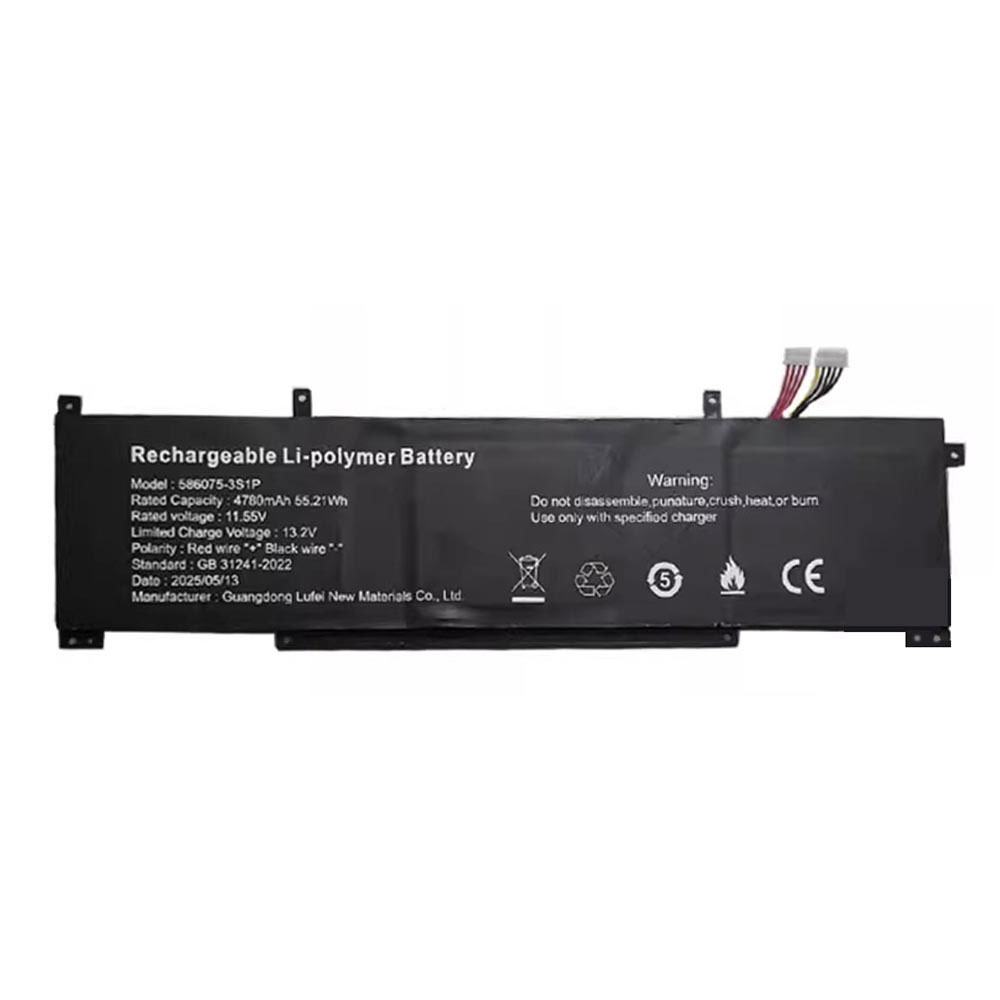 A 4780mAh/55.21Wh 11.55V batterie