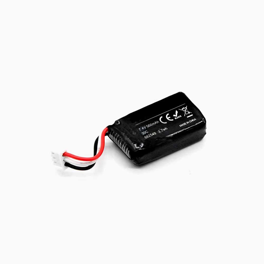 A 500mAh 7.4V batterie