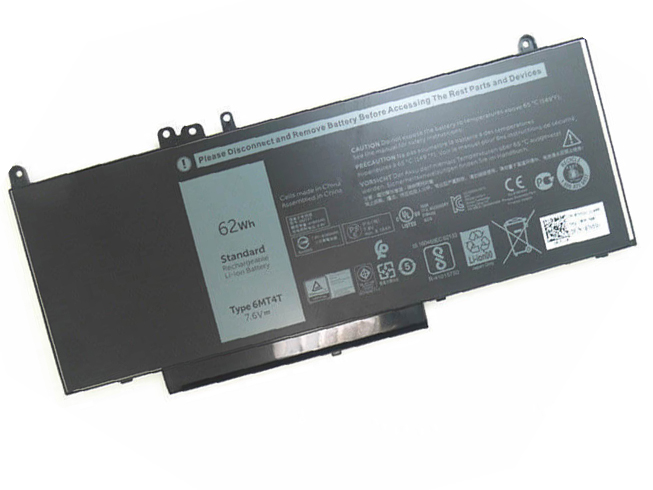 Dell 62Wh 7.6V(compatible with 7.4V) batterie