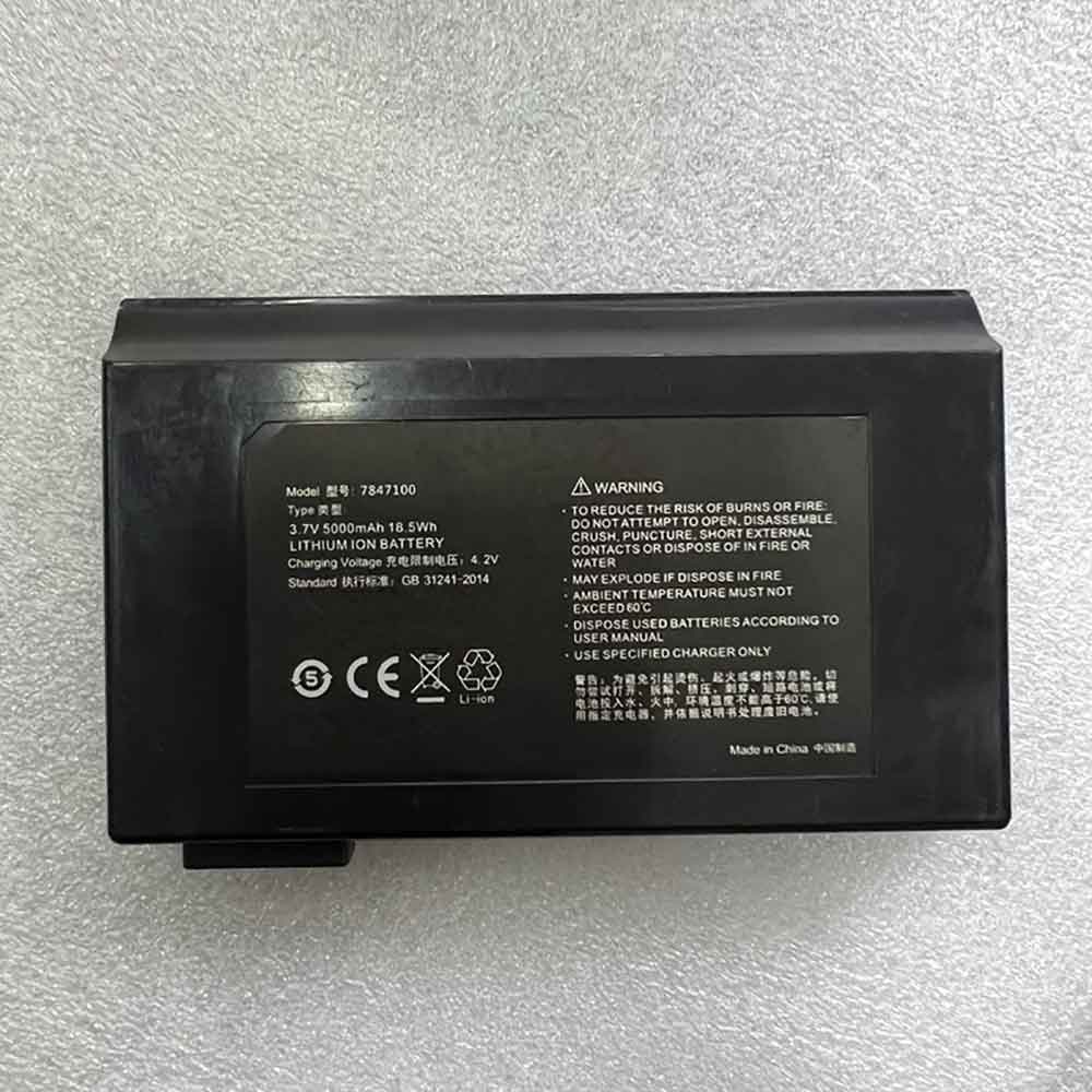 100 5000mAh 3.7V batterie