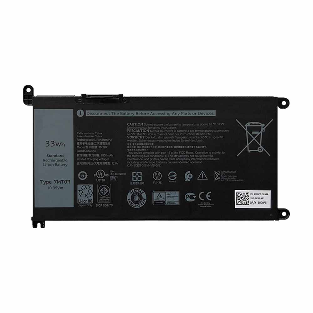 Dell 33Wh 10.95V batterie