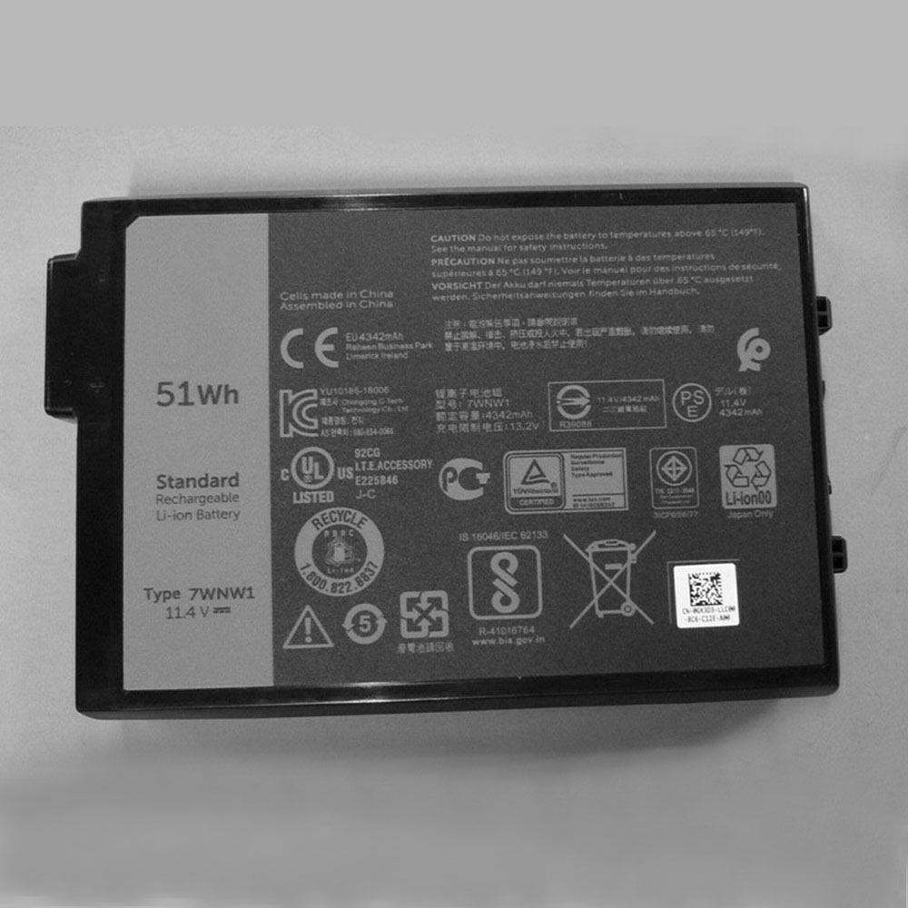 T 51Wh 4342mAh 11.4V batterie