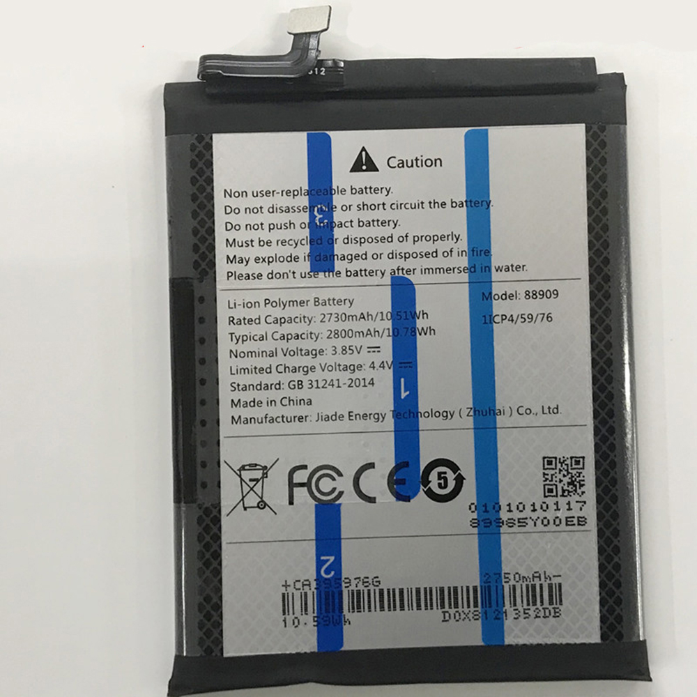 F 2730mAh/10.51WH 3.85V/4.40V batterie