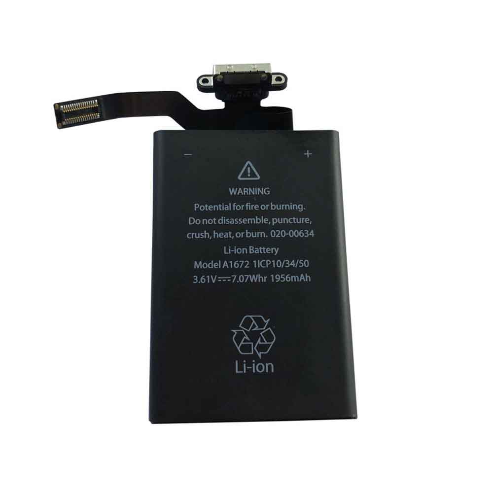 72 1950mAh 3.7V batterie