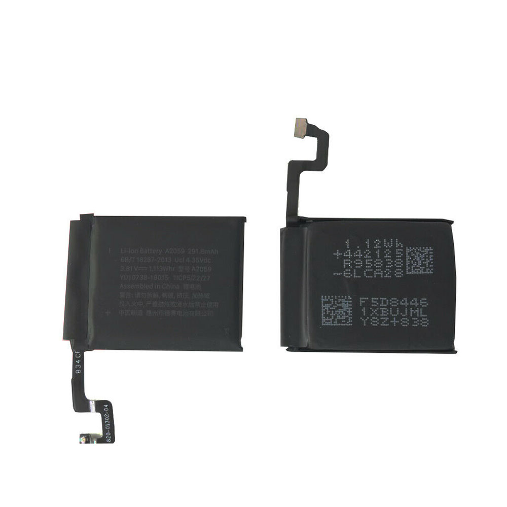 Series 291.8mah/1.113Whr 3.81V/4.35V batterie