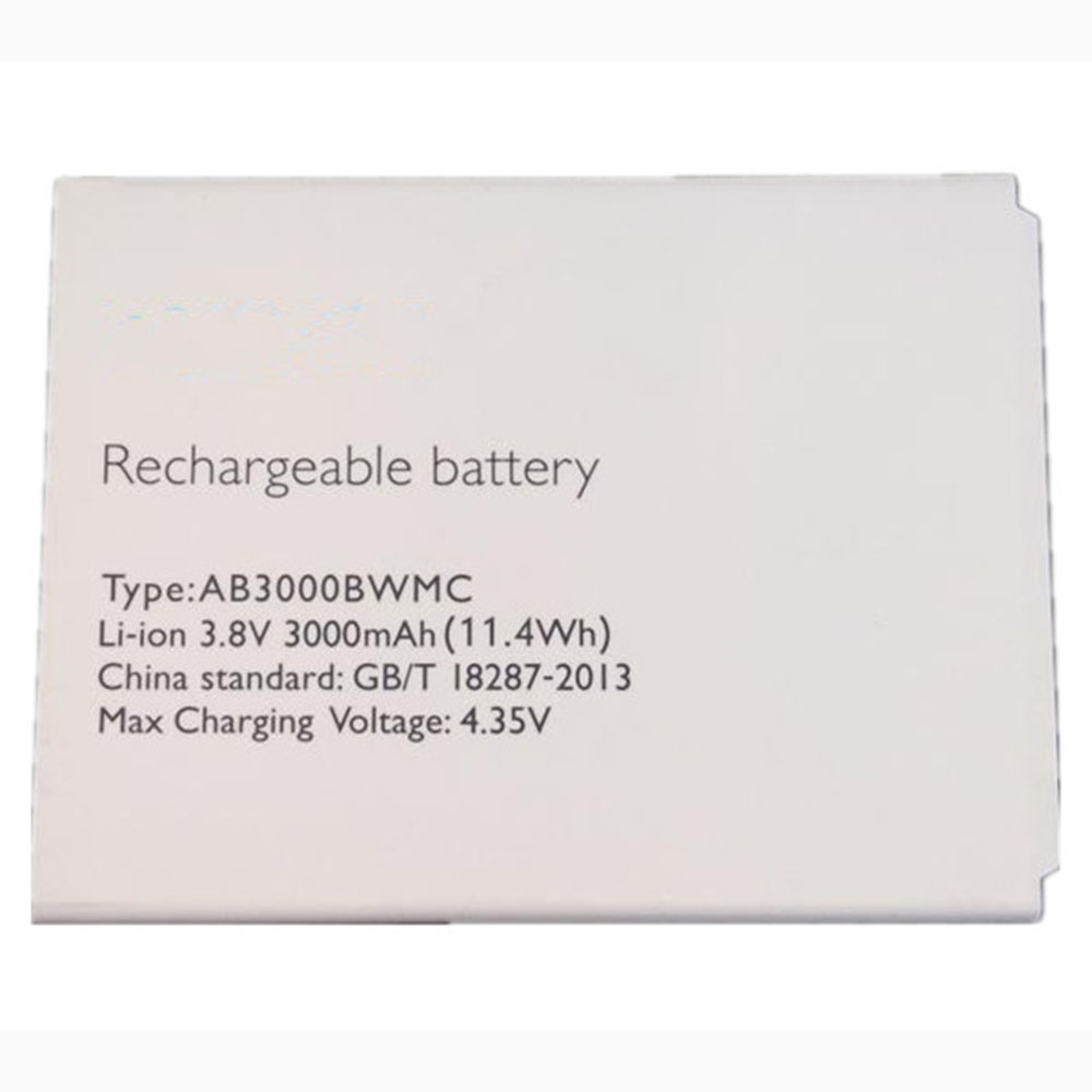 C 3000mAh/11.4WH 3.8V/4.35V batterie