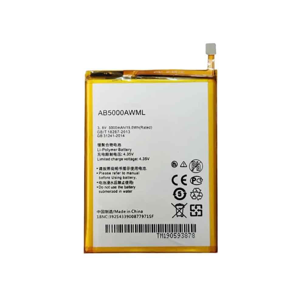 AB 5000mAh 3.8V batterie