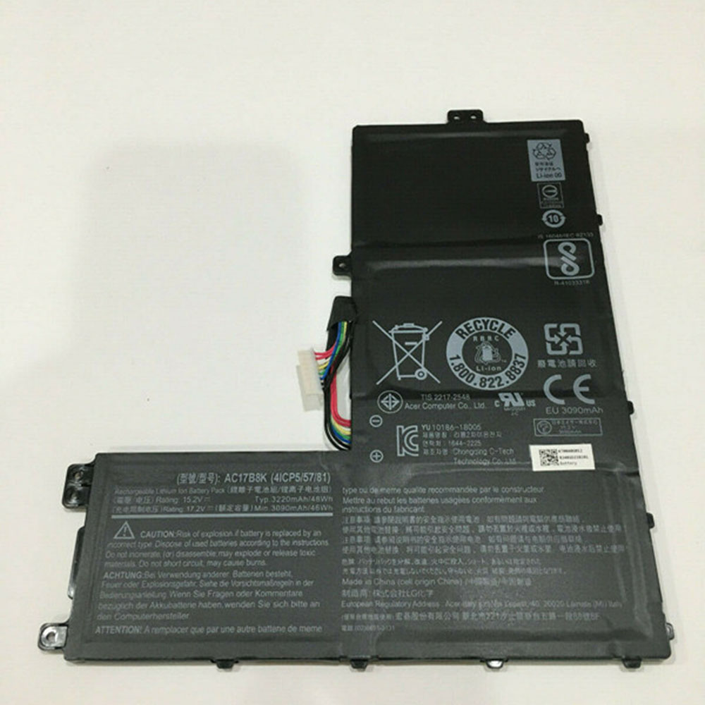 Acer 3090mAh/46WH 15.2V/17.2V batterie