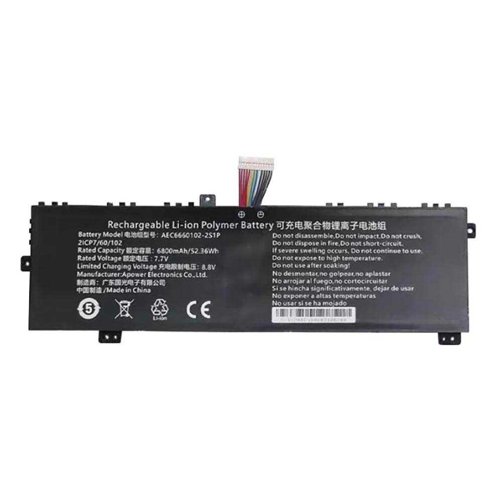 AEC6660102-2S1P Batterie ordinateur portable
