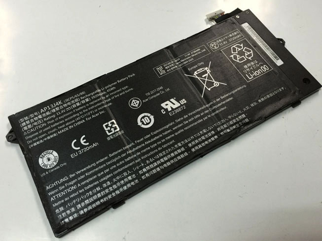 on 3920mAh/45Wh 11.4V batterie